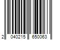 Barcode Image for UPC code 2040215650063