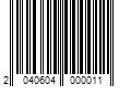 Barcode Image for UPC code 2040604000011