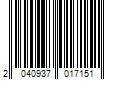 Barcode Image for UPC code 2040937017151