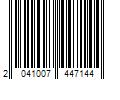 Barcode Image for UPC code 2041007447144