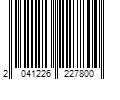 Barcode Image for UPC code 2041226227800