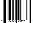 Barcode Image for UPC code 204549457701