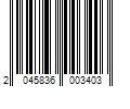 Barcode Image for UPC code 2045836003403