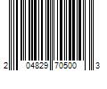 Barcode Image for UPC code 204829705003