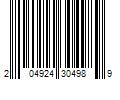 Barcode Image for UPC code 204924304989