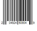 Barcode Image for UPC code 204924509049