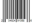 Barcode Image for UPC code 204924910586