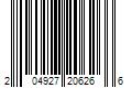 Barcode Image for UPC code 204927206266