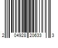 Barcode Image for UPC code 204928206333