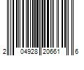 Barcode Image for UPC code 204928206616