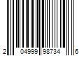 Barcode Image for UPC code 204999987346