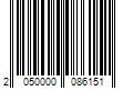 Barcode Image for UPC code 2050000086151