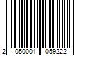 Barcode Image for UPC code 2050001059222