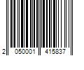 Barcode Image for UPC code 2050001415837