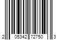 Barcode Image for UPC code 205342727503