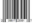 Barcode Image for UPC code 205517230517