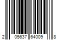 Barcode Image for UPC code 205637640098