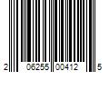 Barcode Image for UPC code 206255004125