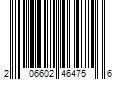 Barcode Image for UPC code 206602464756