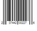 Barcode Image for UPC code 207442002276