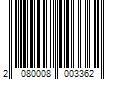 Barcode Image for UPC code 2080008003362