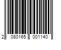 Barcode Image for UPC code 2080165001140