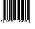 Barcode Image for UPC code 2083801404008