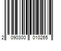 Barcode Image for UPC code 2090300010265