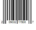 Barcode Image for UPC code 209032115007