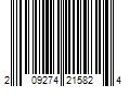 Barcode Image for UPC code 209274215824