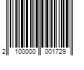 Barcode Image for UPC code 2100000001729