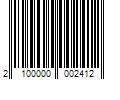 Barcode Image for UPC code 2100000002412