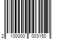 Barcode Image for UPC code 2100000003150