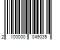 Barcode Image for UPC code 2100000049035