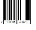 Barcode Image for UPC code 2100001498719