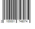 Barcode Image for UPC code 2100001748074