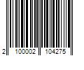 Barcode Image for UPC code 2100002104275