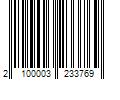 Barcode Image for UPC code 2100003233769