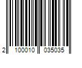 Barcode Image for UPC code 2100010035035. Product Name: 