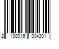 Barcode Image for UPC code 2100016004301