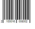 Barcode Image for UPC code 2100016008002