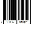 Barcode Image for UPC code 2100060010426