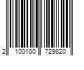 Barcode Image for UPC code 2100100729820