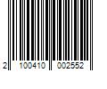 Barcode Image for UPC code 2100410002552