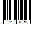 Barcode Image for UPC code 2100410004105