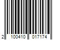 Barcode Image for UPC code 2100410017174