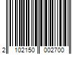 Barcode Image for UPC code 2102150002700