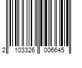 Barcode Image for UPC code 2103326006645