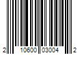 Barcode Image for UPC code 210600030042