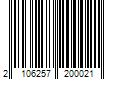 Barcode Image for UPC code 2106257200021